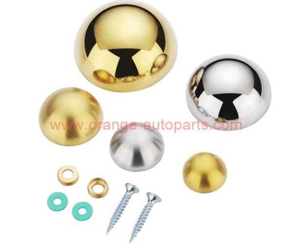 China Manufacturer Stainless Steel Hemispherical Dome Decorative Caps Cover Nails Advertising Screw Fixing Screws For Mirrors Glass