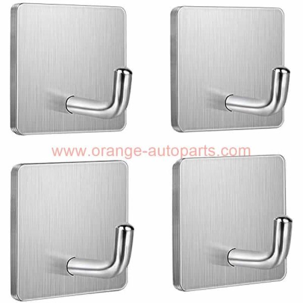 Wholesale Price Stainless Steel Self Adhesive Wall Hook Holders For Hanging Towel Coat Clothes