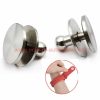 China Manufacturer Stainless Steel Snap Buckle Rivet For Silicone Watch Strap