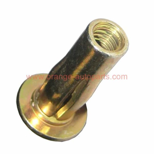 China Manufacturer Steel Zinc Plated Pre Bulbed Rivnut Cross Rivet Nuts