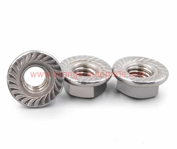 China Manufacturer Sus304 M7 Stainless Locking Flange Nut