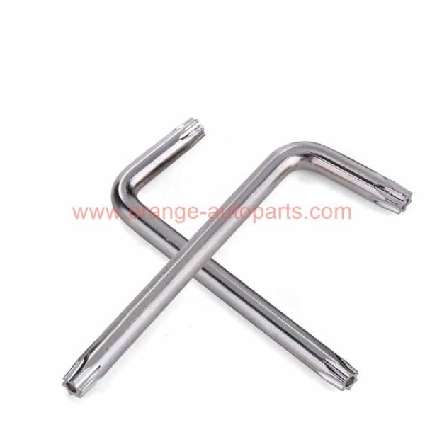 China Manufacturer T10-t50 Anti-theft Screw Wrench L Shaped Long Hexagon Torx Key Wrench