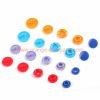 China Supplier T3 T5 T8 12mm Colored Resin Snap Buttons For Baby Clothes