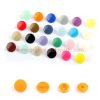 China Supplier T3 T5 T8 12mm Colored Resin Snap Buttons For Baby Clothes