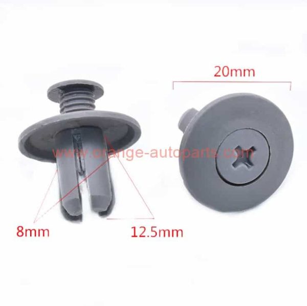 China Manufacturer Universal Auto Plastic Fastenesr Car Clips Trunk Screw Rivets Bumper Fender