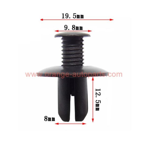 China Manufacturer Universal Auto Plastic Fastenesr Car Clips Trunk Screw Rivets Bumper Fender