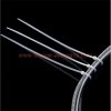 China Manufacturer Various Specifications Self-locking Plastic Nylon Wire Cable Zip Ties 100pcs White Cable Ties Fastener Loop Cable