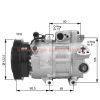 China Manufacturer Vs16 Compressor 5PK For Hyundai Verna ACcent 97701-2h200 97701-2h202 97701-2h240