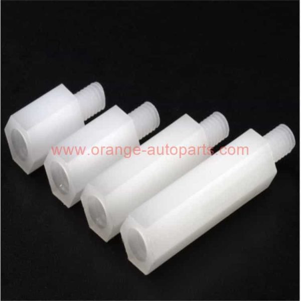 China Supplier White Black Plastic Nylon Plastic Standoff Hex Column Support Male-female Spacer Phillips Head Screw