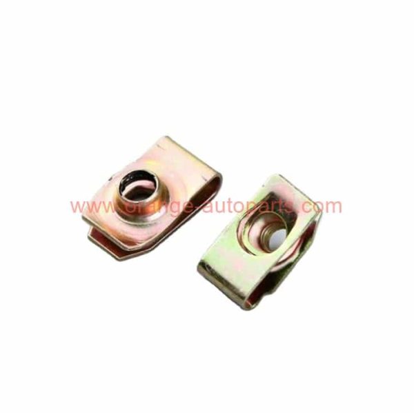 China Manufacturer Yellow Galvanized Spring Steel M4 M5 M6 M8 U Type Clip Nut