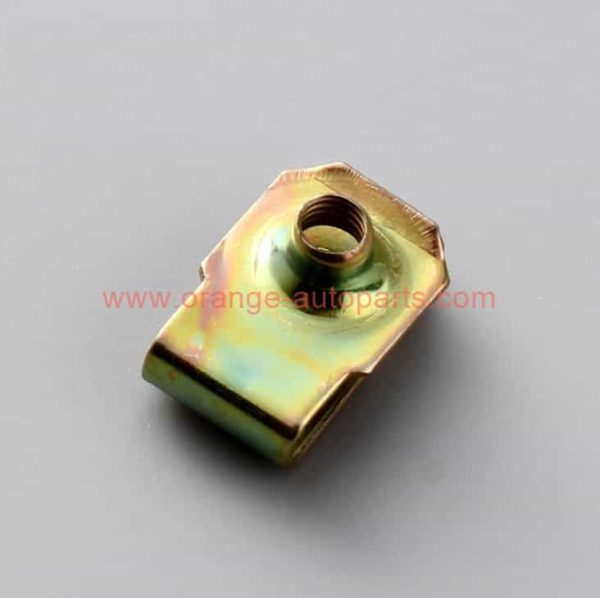 China Manufacturer Yellow Galvanized Spring Steel M4 M5 M6 M8 U Type Clip Nut