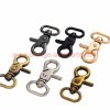 China Supplier Zinc Alloy Dog Metal Collar Buckle Clamp Pet Hook Spring Buckle