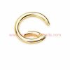 Factory Customized Zinc Alloy Key Chain Metal O Ring Circle Round Carabiner For Handbag