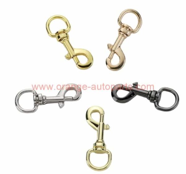 China Supplier Zinc Plated Key Chain Buckle Hanging Metal Spring Snap Hook Buckle