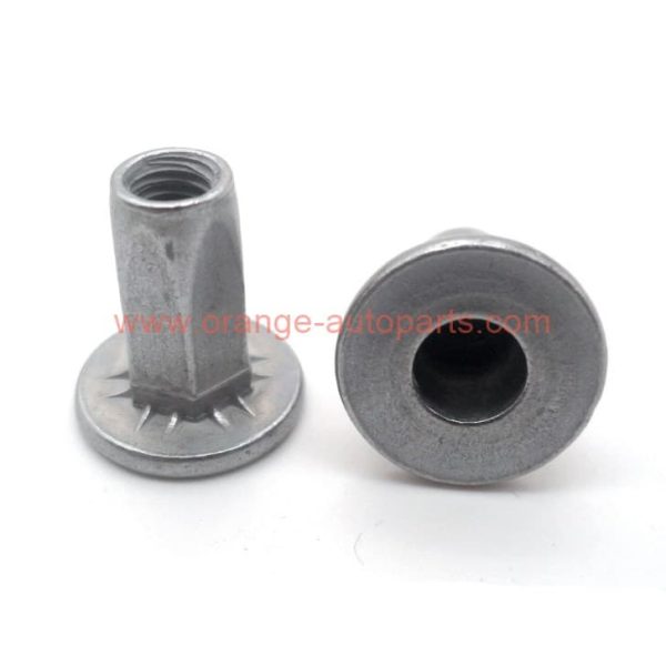 China Supplier Zinc-nickel Plated Large Flange Head Full Hex Rivet Nuts