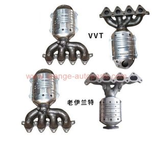 China Factory Cast Iron Catalytic Converter For Hyundai Elantra Vvt