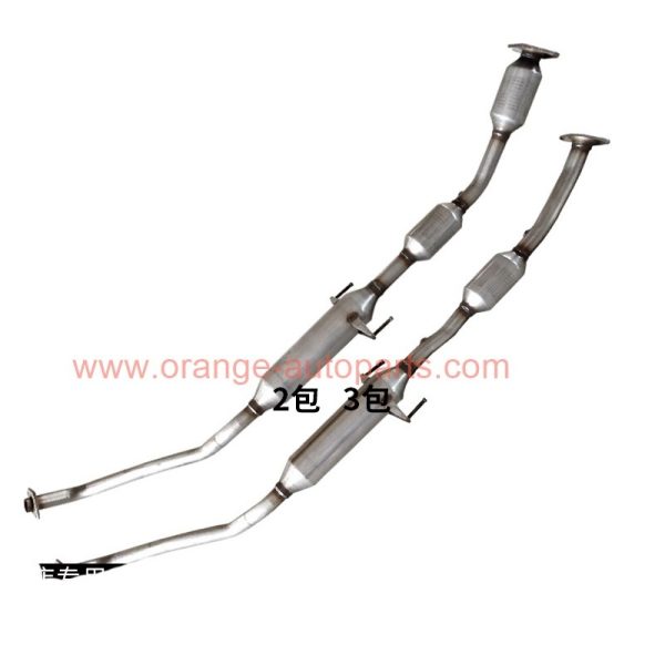 China Factory Catalytic Converter For Toyota Corolla With Three Cat Box