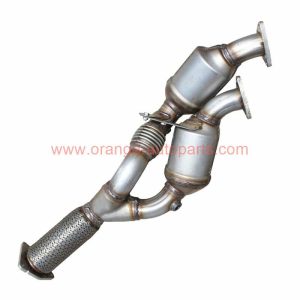 China Factory Ceramic Catalytic Converter For Porsche Cayenne 3.2 Front Part Euro4 Euroii