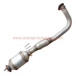 China Factory Exhaust Catalytic Converter Fit Chery A3 After Catalyst With Flexible Pipe