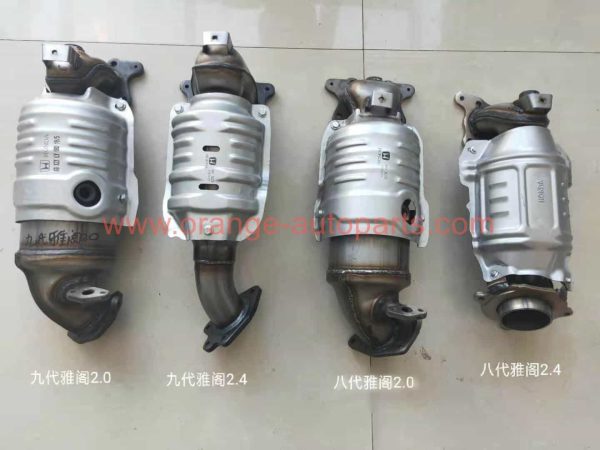 China Factory Exhaust Catalytic Converter For Honda Accord 2.4 8th Generation Fit Accord Viii 2.4