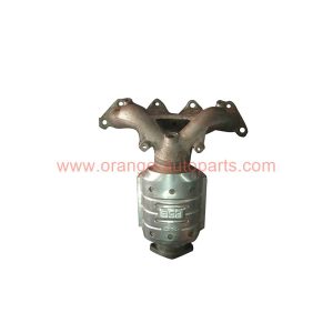 China Factory Exhaust Catalytic Converter For Hyundai Sonata With Cast Iron Manifold Front Fit Sonata Catalytic Converter