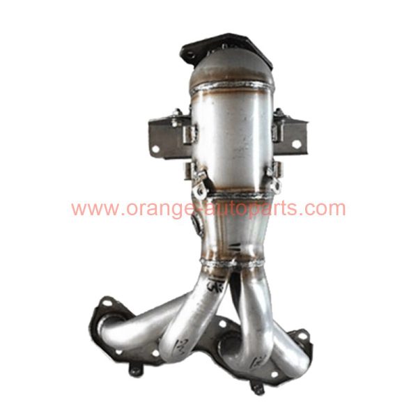 China Factory Exhaust Manifold Part Three Way Catalytic Converter For Changan Cs75