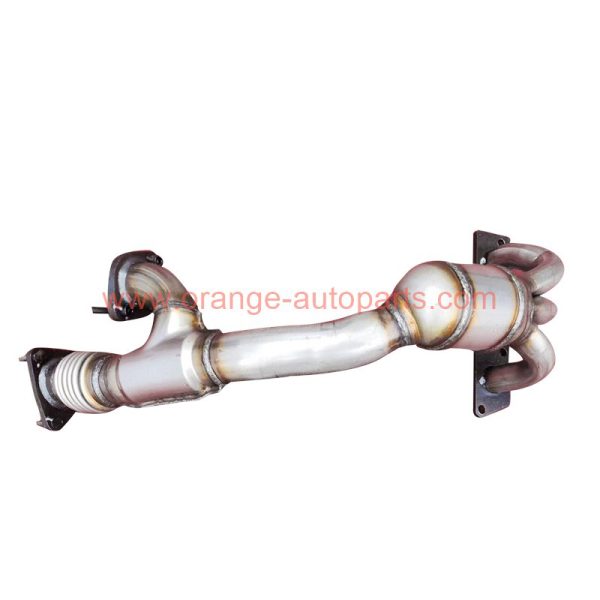 China Factory Exhaust Manifold Three Way Catalytic Converter For Roewe 750 V6 2.5