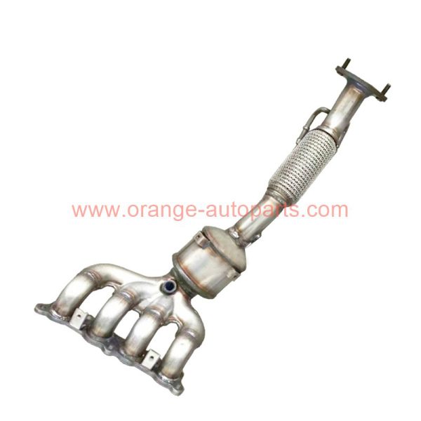 China Factory Exhaust Manifold With Catalytic Converter For Ford Escort 1.5