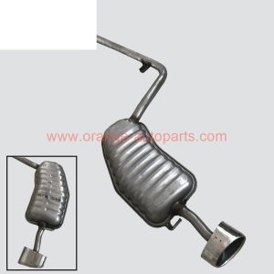 China Factory Exhaust Rear Muffler For Korean Sonata 8th Generation With