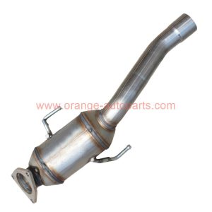 China Factory Exhaust Second Catalytic Converter For Audi Q7 3.2 With Exhaust Pipe Euro4 Euro5