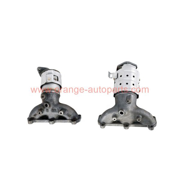 China Factory Exhaust System Front Three Way Catalytic Converter For Hyundai New Santafe 2.7