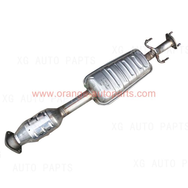 China Factory Exhaust System Middle Muffler For Hyundai Sonata 9th With Catalyst Box