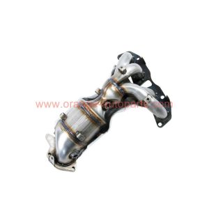 China Factory Fit 2009-2017 Nissan Xtrail 2.5 Exhaust Manifold With Integrated Catalytic Converter