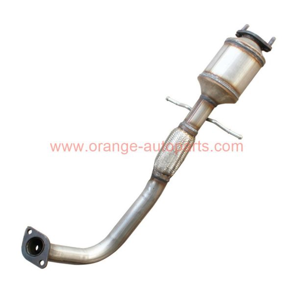 China Factory Fit Catalytic Converter For Chery Arrizo 7 Second Catalyst With Flexible Pipe