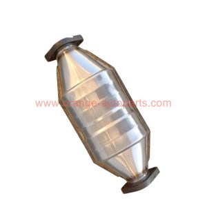 China Factory Fit For Brilliance Cmc Junjie Zunchi Catalytic Converter With Oval Shape Cata Box