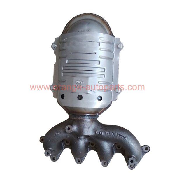 China Factory New Arrival Exhaust Catalyst With Catalytic Converter For Kia Cerato Exhaust Manifold