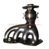 China Factory New Model Exhaust Manifold Catalytic Converter For Haima M2 For Mazda With Ceramic Catalyst