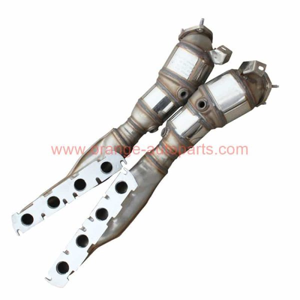 China Factory Second Catalytic Converter For Audi A8 L 4.2 Substrate Inside