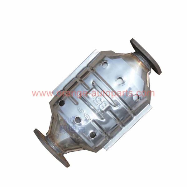 China Factory Second Part Of Exhaust Catalytic Converter For Hyundai Tucson 2.0 Old Model For Kia Sportage 2.0 Old