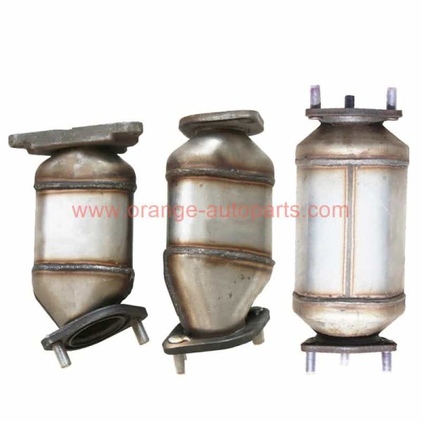 China Factory Stainless Steel Exhaust Catalytic Converter For Chevrolet Captiva 3.2 Full Set For Front Cata