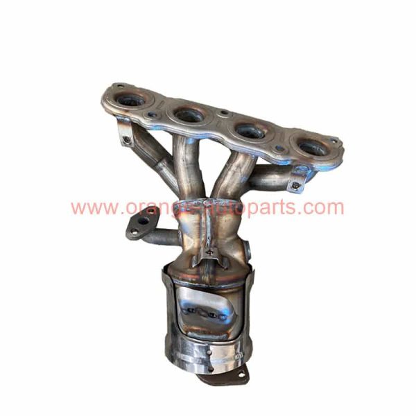 China Factory Stainless Steel Exhaust Manifold Catalytic Converter For Hyundai Elantra 2.0