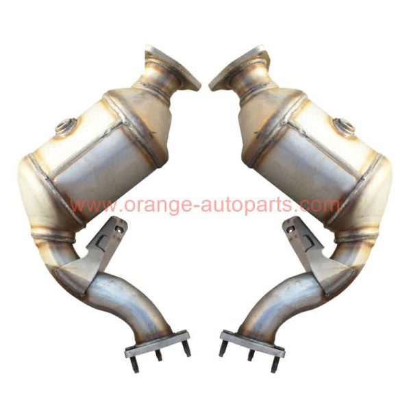 China Factory Stainless Steel Three Way Catalytic Converter For Audi A8 Q5 3.0t