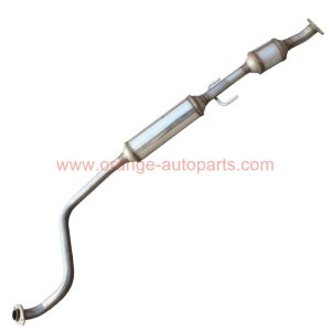 China Factory Super Efficiency Double Catalyst In Catalytic Converter For Toyota Vios With Stainless Steel