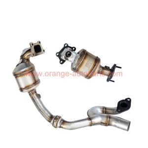 China Factory Three Way Catalytic Converter For Cadillac Srx 3.6 With Exhaust Pipe Catalyst Inside