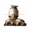 China Factory Three Way Euro4 Euro5 Catalytic Converter For Korean Hyundai Sonata Car