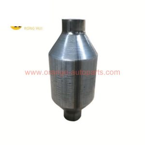 China Factory Universal Round Catalytic Converter With 400 Cpsi Ceramic Substrate Of Original Catalyst